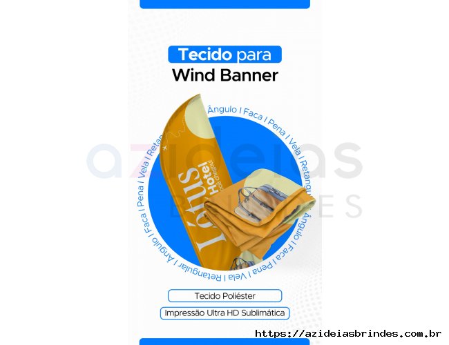 TECIDO WIND BANNER