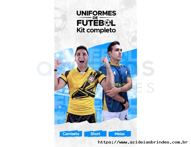 UNIFORME DE FUTEBOL